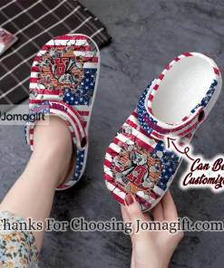 Personalized Cleveland Guardians American Flag Crocs Gift 1