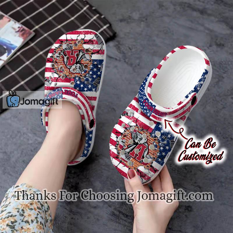 Personalized Cleveland Guardians American Flag Crocs Gift 1
