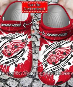 Personalized Detroit Red Wings Crocs Gift 1