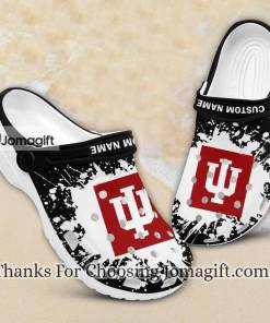 [Personalized] Indiana Hoosiers Crocs Shoes Gift