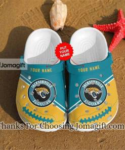 Personalized Jacksonville Jaguars Ripped Claw Crocs Gift 1