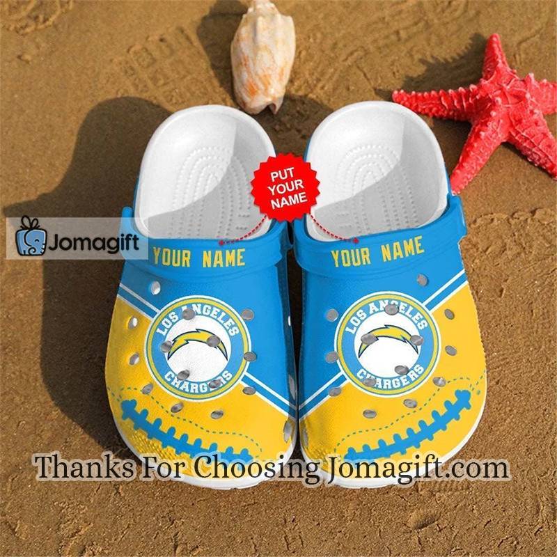Personalized Los Angeles Chargers Crocs Gift 1