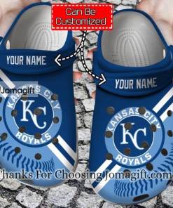 Personalized Mlb Kansas City Royals Crocs Gift 1