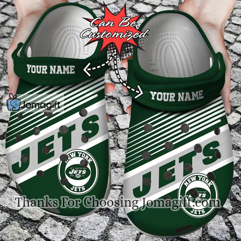 Personalized New York Jets Crocs Shoes Gift 1