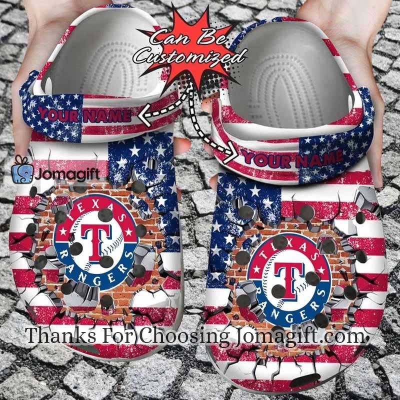 Personalized Texas Rangers Crocs Gift 2