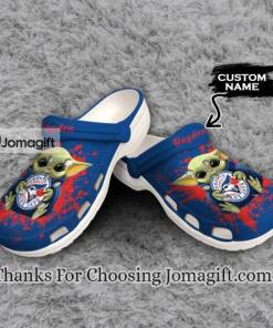 [Custom name] Toronto Blue Jays American Flag Crocs Gift