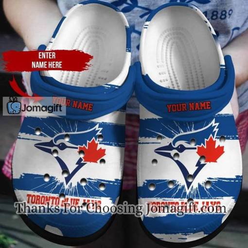 [Personalized] Toronto Blue Jays Crocs Shoes Gift