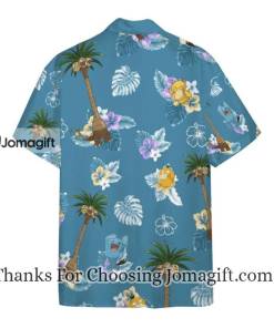 Pokemon Hawaiian Shirt Tropical Alolan Exeggutor Hawaii Shirt Pokemon