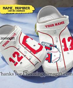 [Personalized] Cleveland Guardians American Flag Crocs Gift
