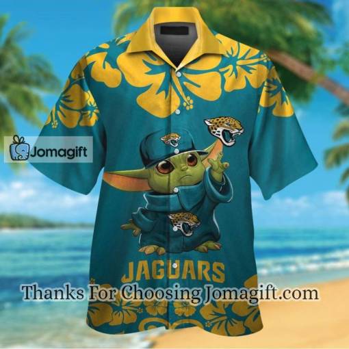 [Popular] Jacksonville Jaguars Baby Yoda Hawaiian Shirt For Men And Women