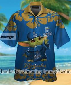 [Popular] Kansas City Royals Baby Yoda Hawaiian Shirt For Men And Women