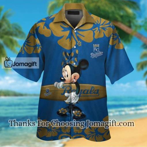 [Popular] Kansas City Royals Minnie Mouse Hawaiian Shirt For Men And Women