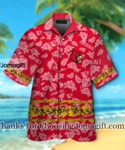 [Popular] Ncaa Louisville Cardinals Hawaiian Shirt Gift