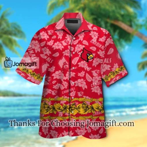 [Popular] Ncaa Louisville Cardinals Hawaiian Shirt Gift