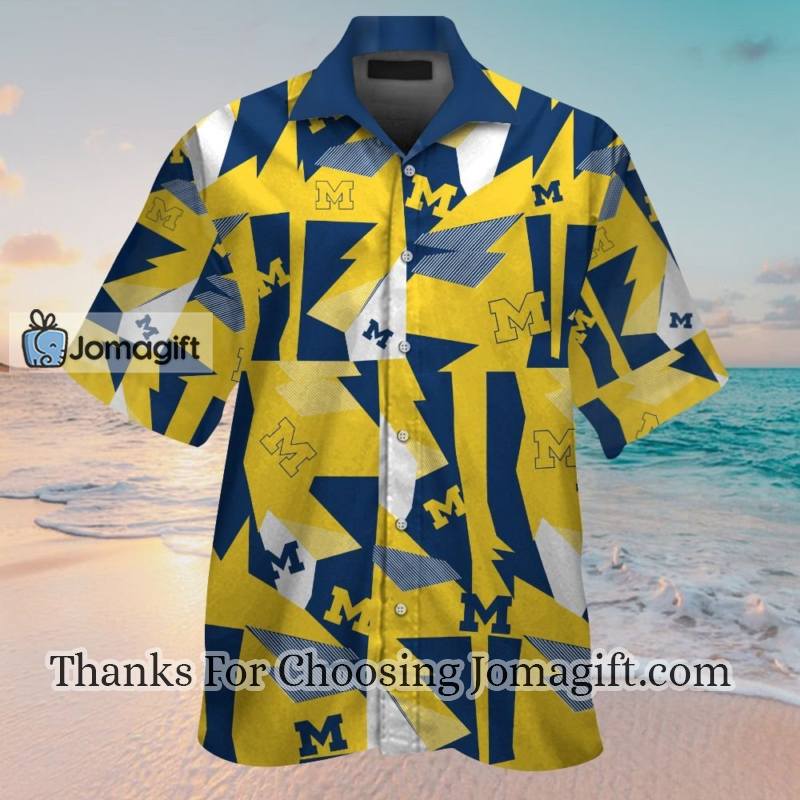 Popular Ncaa Michigan Wolverines Hawaiian Shirt Gift