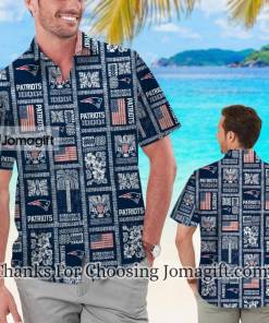 [Popular] New England Patriots Tropical Aloha Hawaiian Shirt Gift