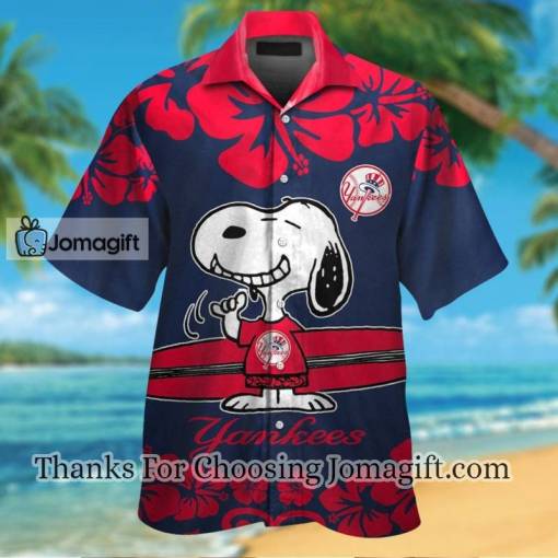 [Popular] New York Yankees Snoopy Hawaiian Shirt Gift