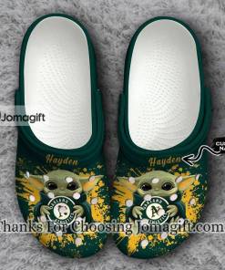 [Custom name] Oakland Athletics Ripped Claw Crocs Gift