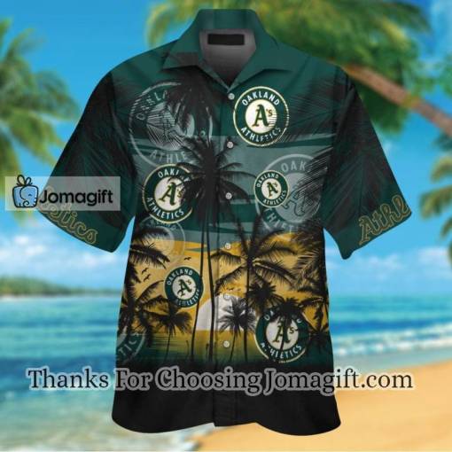 [Popular] Oakland Athletics Hawaiian Shirt Gift