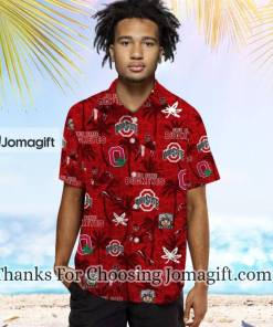 Popular Ohio State Buckeyes Personalized Coconut Hawaiian Shirt Gift