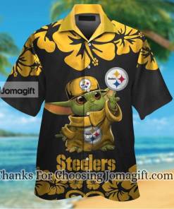 [Popular] Pittsburgh Steelers Baby Yoda Hawaiian Shirt Gift