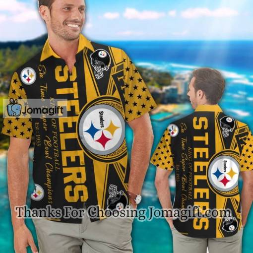 [Popular] Pittsburgh Steelers Hawaiian Shirt Gift