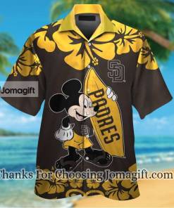 Popular San Diego Padres Mickey Mouse Hawaiian Shirt Gift