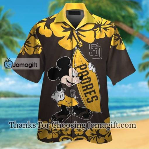 [Popular] San Diego Padres Mickey Mouse Hawaiian Shirt Gift