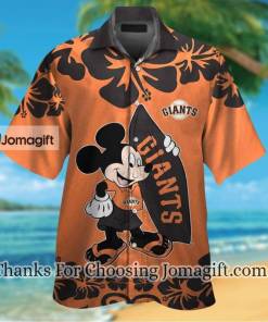 [Popular] San Francisco Giants Mickey Mouse Hawaiian Shirt Gift