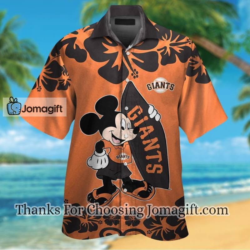 Popular San Francisco Giants Mickey Mouse Hawaiian Shirt Gift