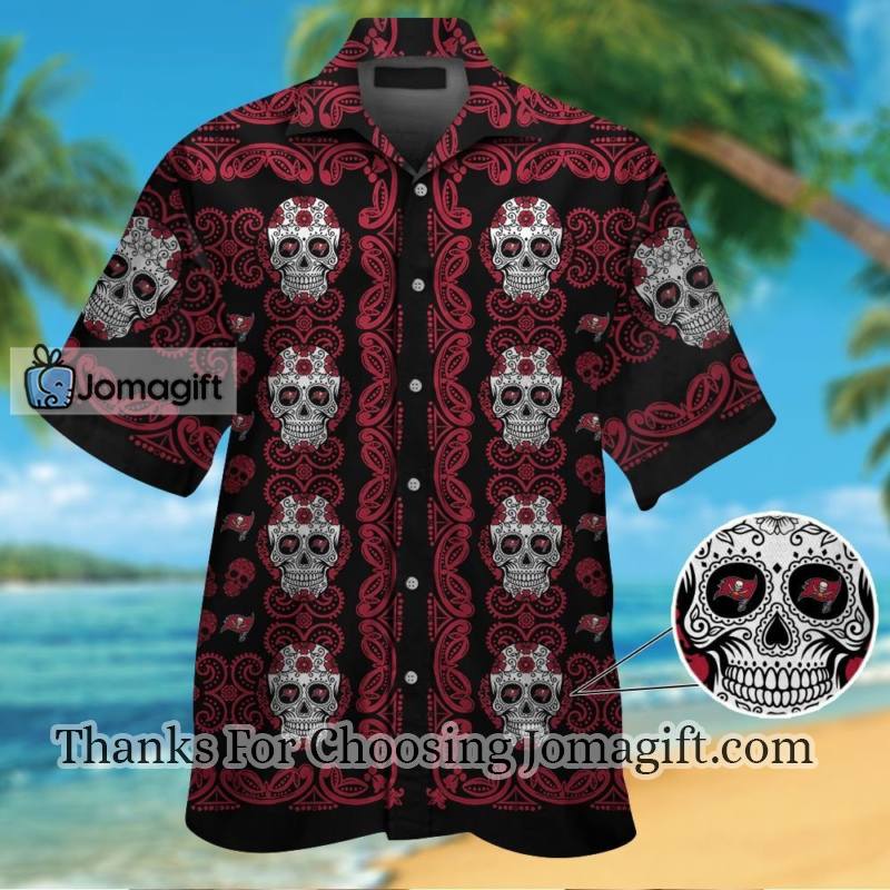 Popular Tampa Bay Buccaneersskull Hawaiian Shirt Gift