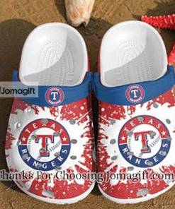 [Popular] Texas Rangers Crocs Crocband Clogs Gift