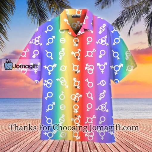 Pride Flag LGBT Gender Hawaiian Shirt