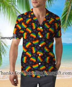 Rainbow Heart LGBT Hawaiian Shirt 2