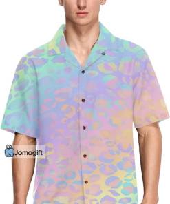 Rainbow Leopard Hawaiian Shirt Gift 2