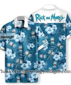 Rick And Morty Hawaiian Shirt Rick Wubba Lubba Dub Dub 1