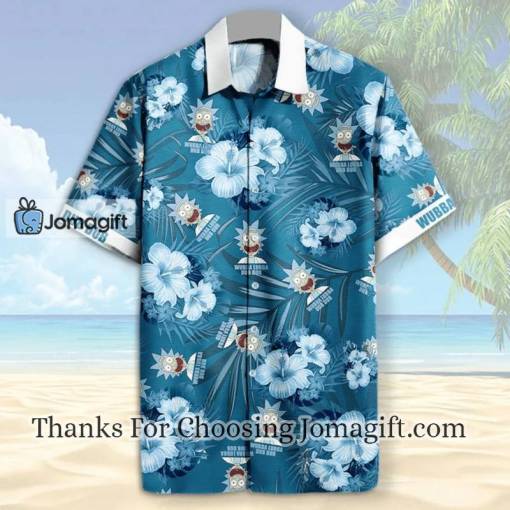 Rick And Morty Hawaiian Shirt Rick Wubba Lubba Dub Dub