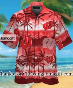 [SPECIAL EDITION] Ncaa Wisconsin Badgers Hawaiian Shirt  Gift