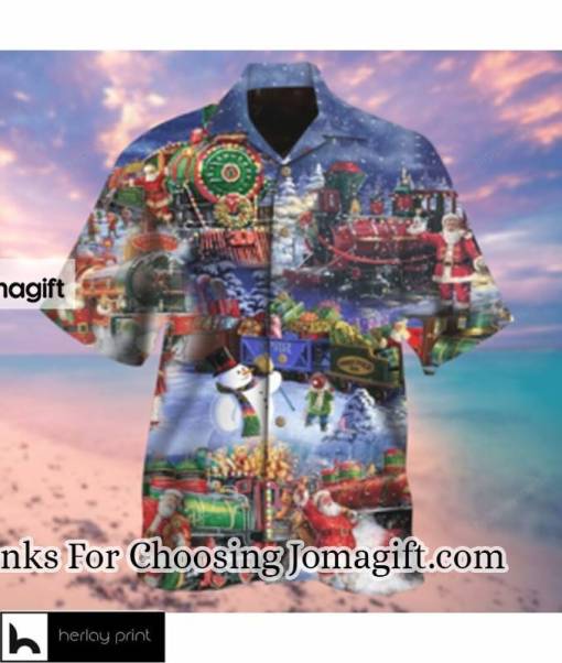 [STYLISH] Train To Christmas Hawaiian Shirt Gift