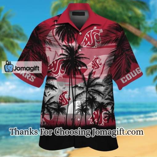 [STYLISH] Washington State Cougars Hawaiian Shirt Gift