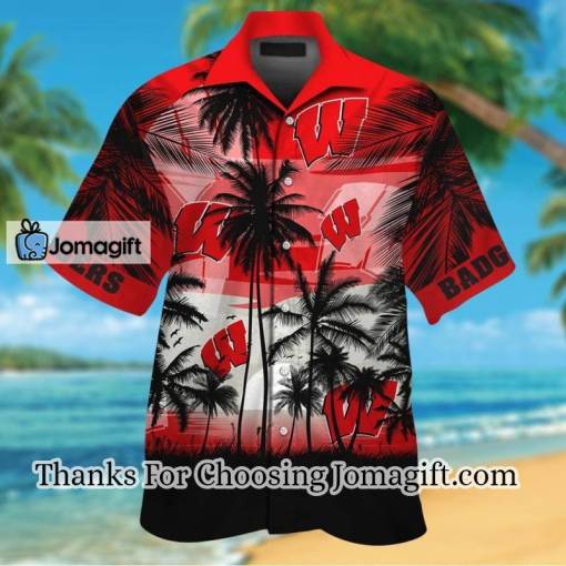 [STYLISH] Wisconsin Badgers Hawaiian Shirt Gift