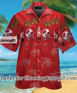 [STYLISH] Wisconsin Badgers Hawaiian Shirt  Gift