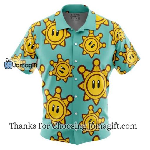 Shine Sprite Super Mario Hawaiian Shirt Gift