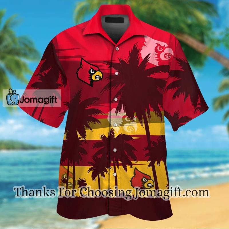 Special Edition Louisville Cardinals Hawaiian Shirt Gift