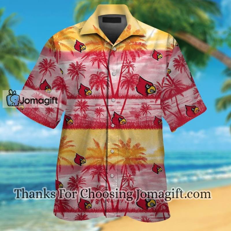 Special Edition Ncaa Louisville Cardinals Hawaiian Shirt Gift
