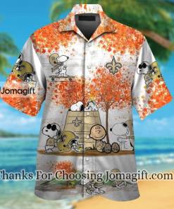[Special Edition] New Orleans Saints Snoopy Autumn Hawaiian Shirt Gift