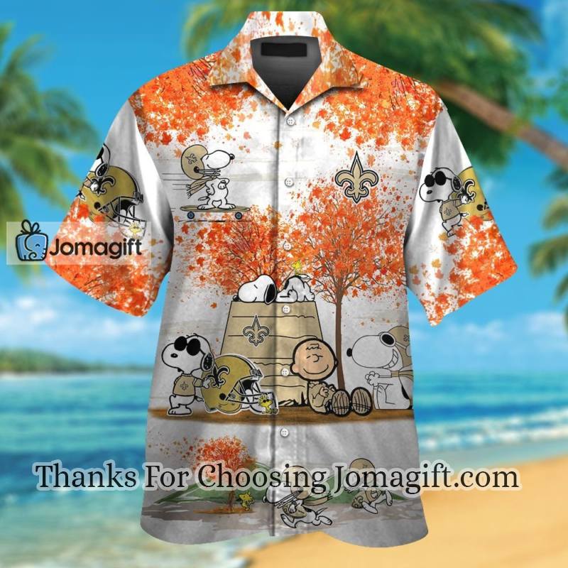 Special Edition New Orleans Saints Snoopy Autumn Hawaiian Shirt Gift