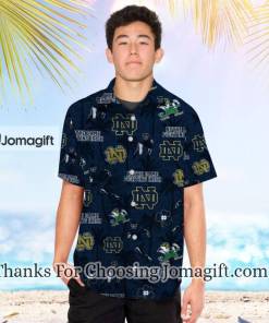 Special Edition Notre Dame Fighting Irish Personalized Coconut Hawaiian Shirts Gift