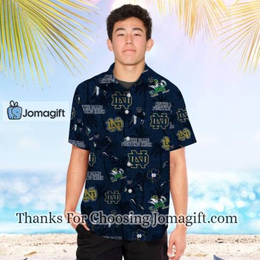 [Special Edition] Notre Dame Fighting Irish Personalized Coconut Hawaiian Shirts Gift