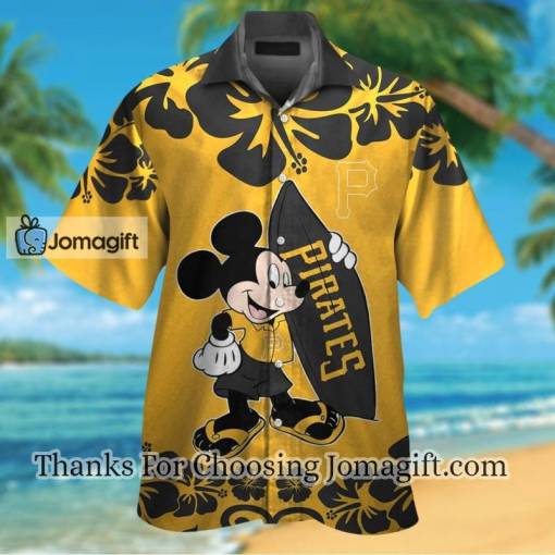 [Special Edition] Pittsburgh Pirates Mickey Mouse Hawaiian Shirt Gift